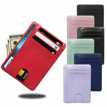 8 Slot Slim RFID Blocking Wallet